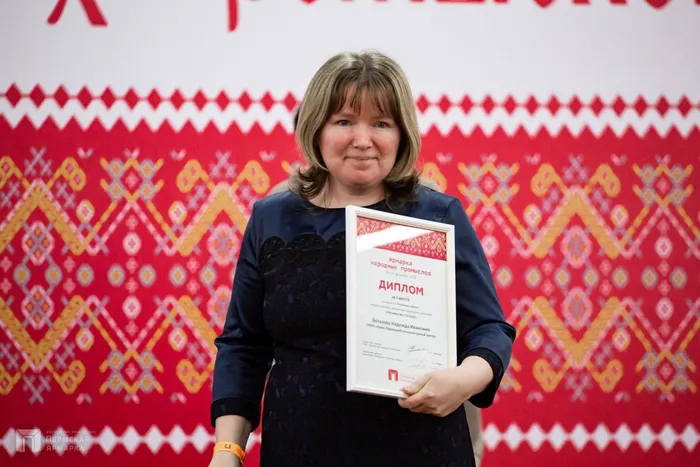 1 место в конкурсе по плетению поясов Пермская ярмарка 2020  (4) - копия